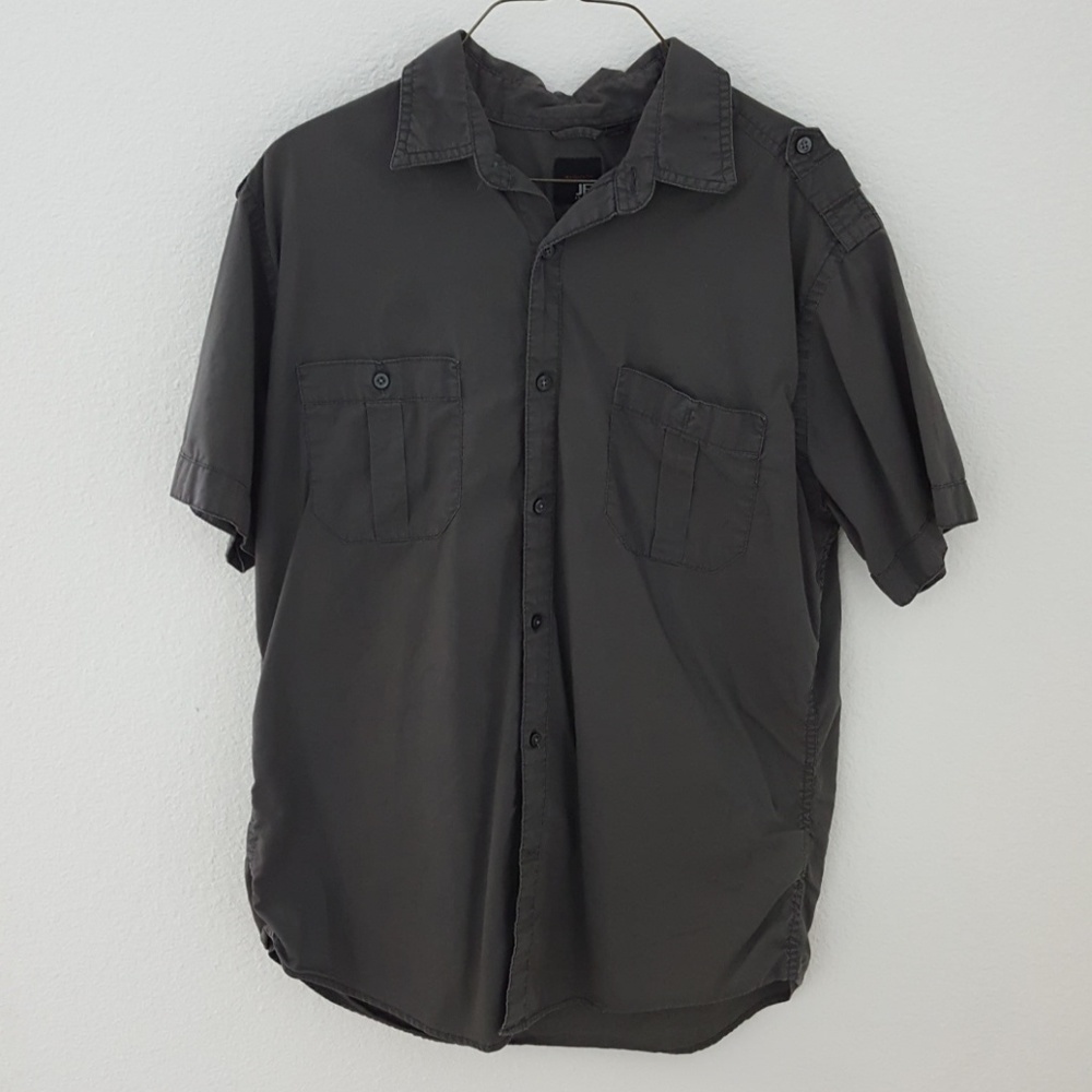 J. Ferrar Button Down T-Shirt